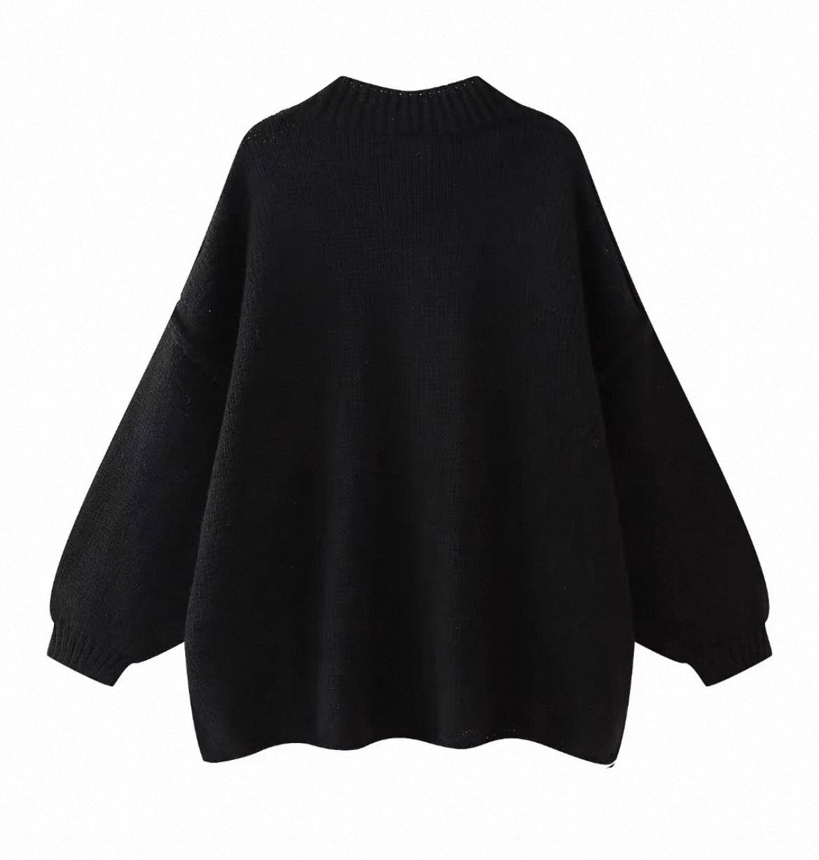 OVERSIZED KNIT CARDIGAN