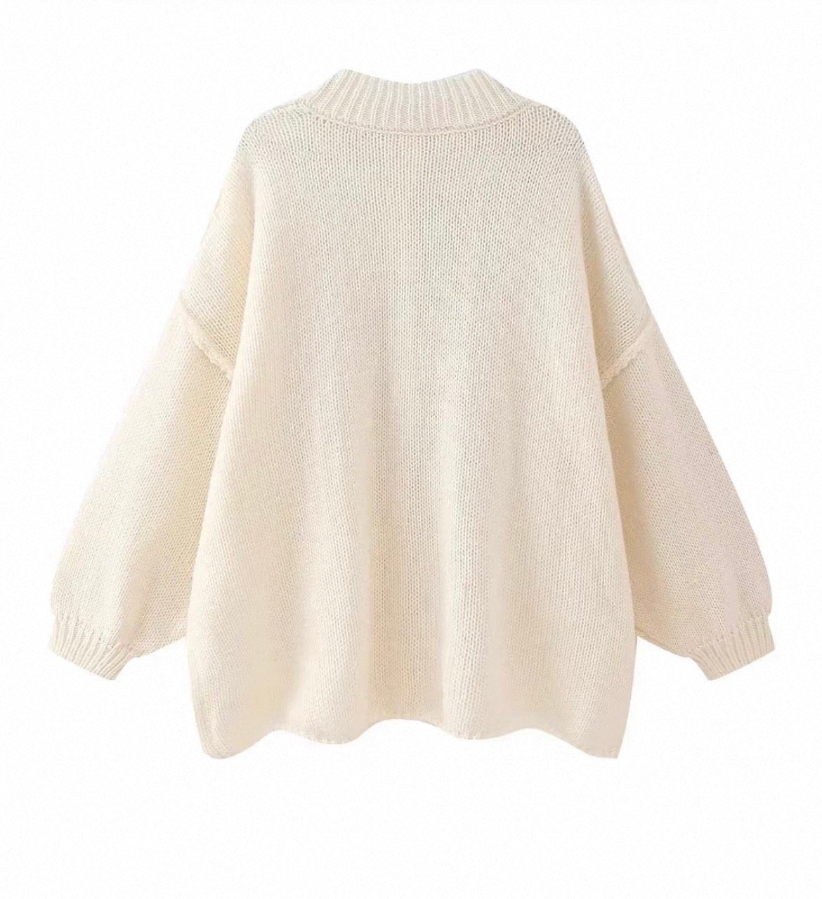 OVERSIZED KNIT CARDIGAN